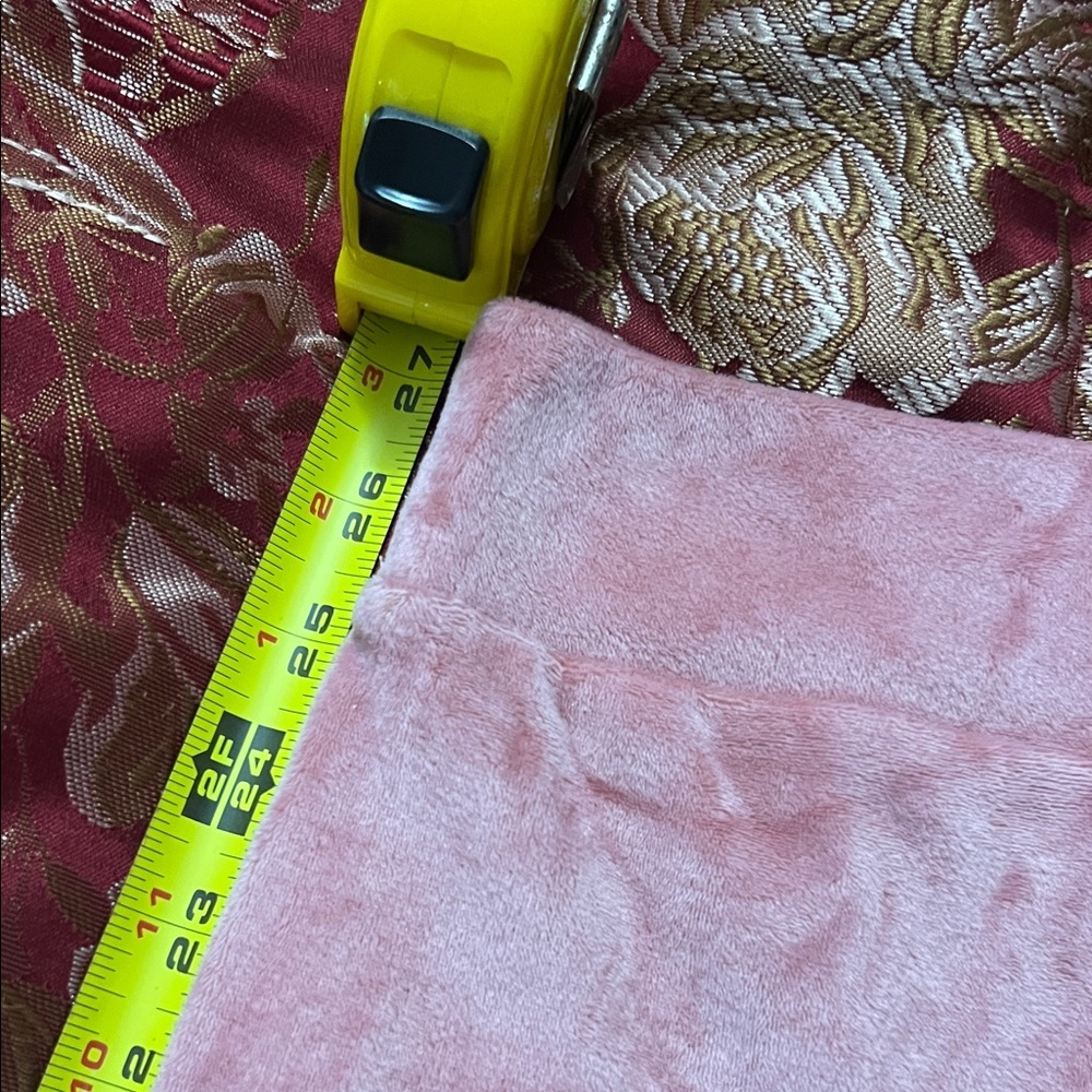 J. Crew Pink Velour Track Pants - Picture 3 of 4